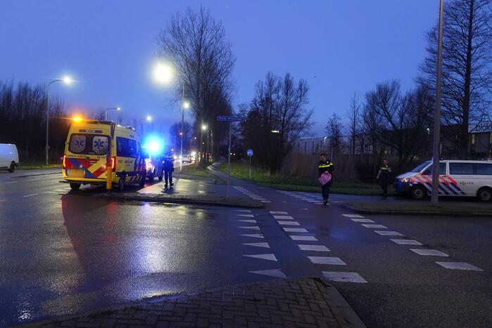 Scooterrijder ernstig gewond op fietspad