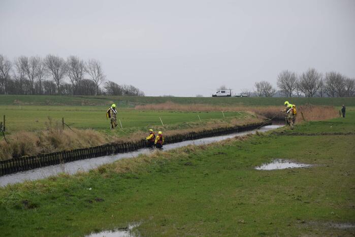 Brandweer houdt zoekactie na aantreffen mountainbike