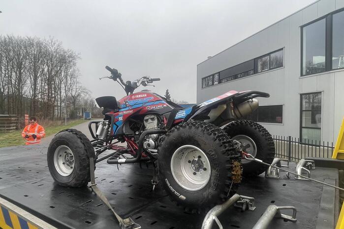 Twee personen gewond na ongeval met quad