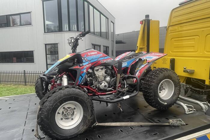 Twee personen gewond na ongeval met quad