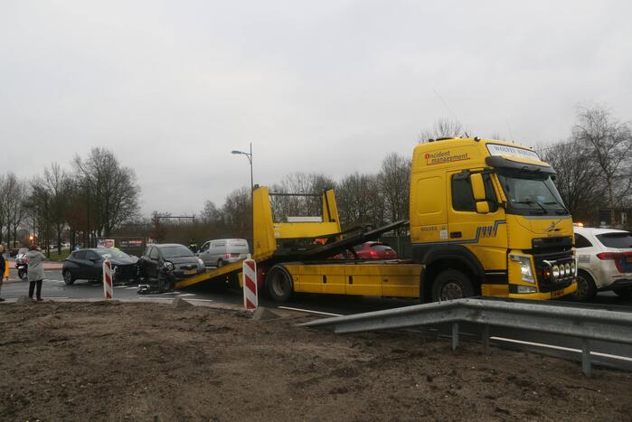 Twee voertuigen betrokken bij aanrijding