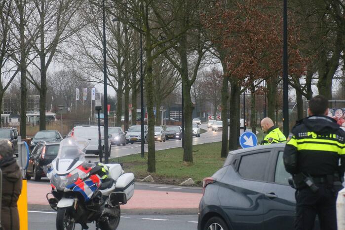 Twee voertuigen betrokken bij aanrijding