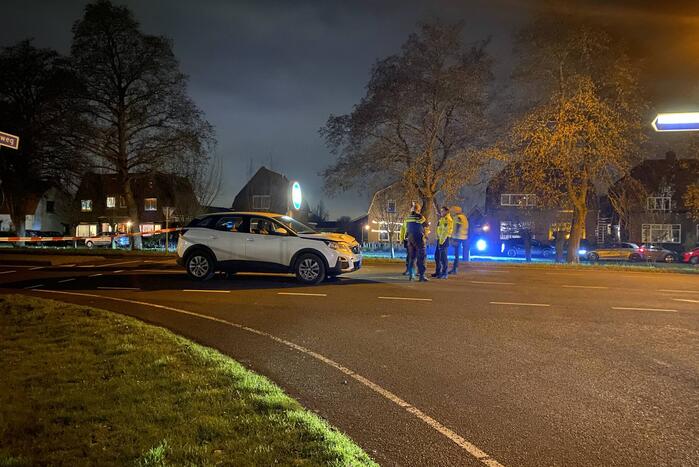 Politie zet kruispunt af door ernstig ongeval