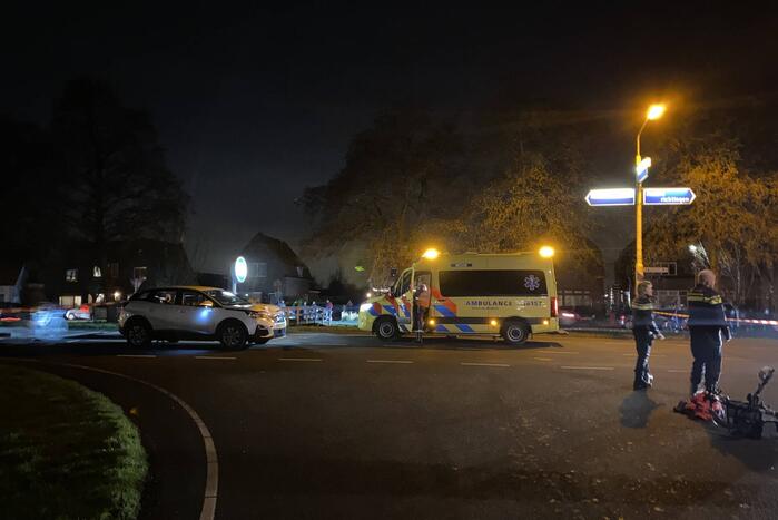 Politie zet kruispunt af door ernstig ongeval