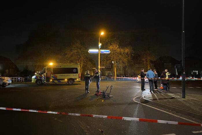 Politie zet kruispunt af door ernstig ongeval