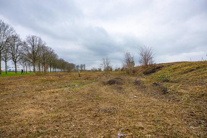 Kaalslag in beruchte bosgebied carpoolplaats Bunschoten