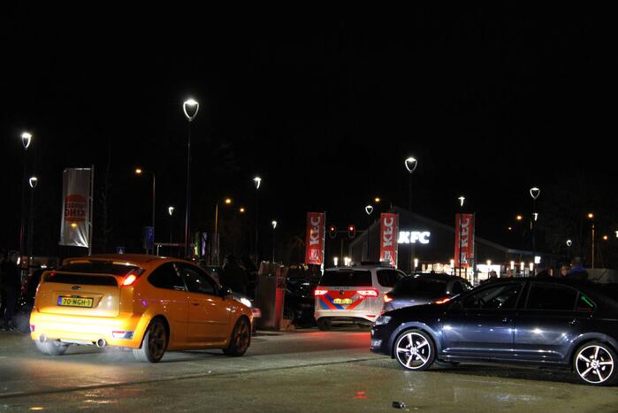 Car-meeting zorgt voor aandacht politie