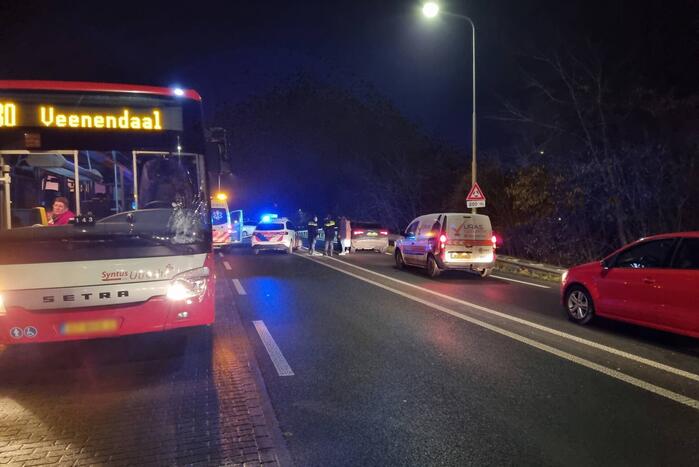 Ongeval tussen lijnbus en personenauto