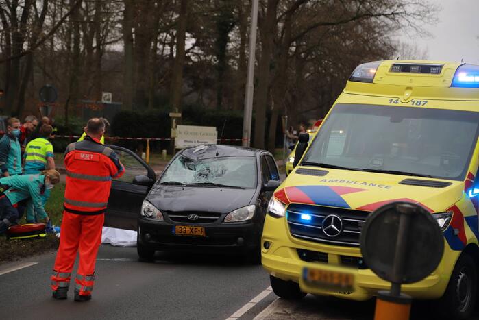 Fietser overleden na ernstig ongeval