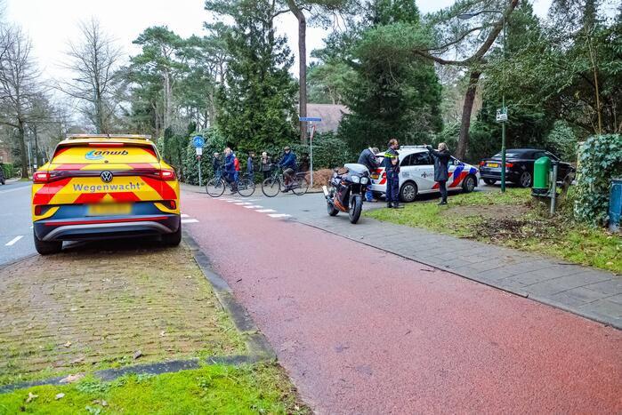Aanrijding tussen motor en auto