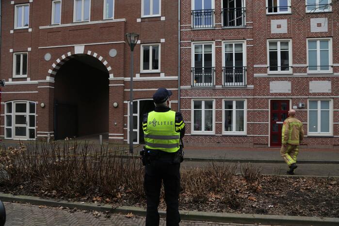 Brand op derde verdieping van appartementencomplex