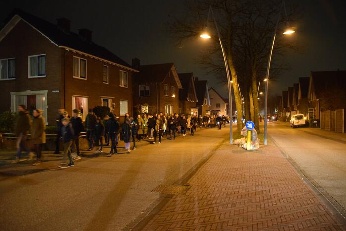 Fakkeltocht tegen coronamaatregelen