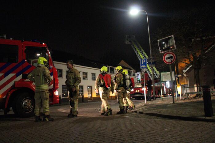 Uitslaande brand in restaurant