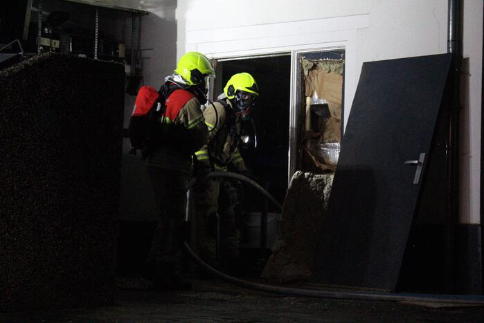 Uitslaande brand in restaurant