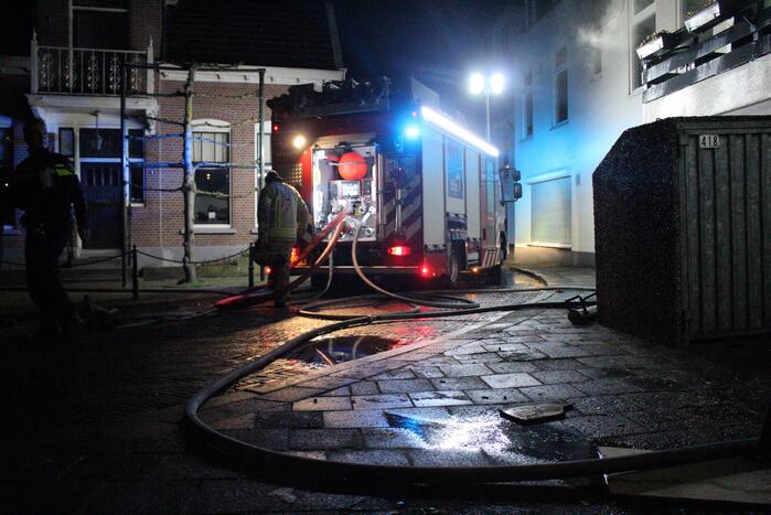 Uitslaande brand in restaurant