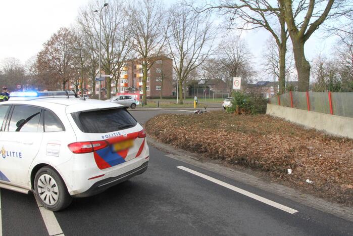 Aanrijding tussen auto en fietser
