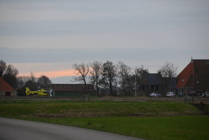 Traumateam ingezet bij val van hoogte