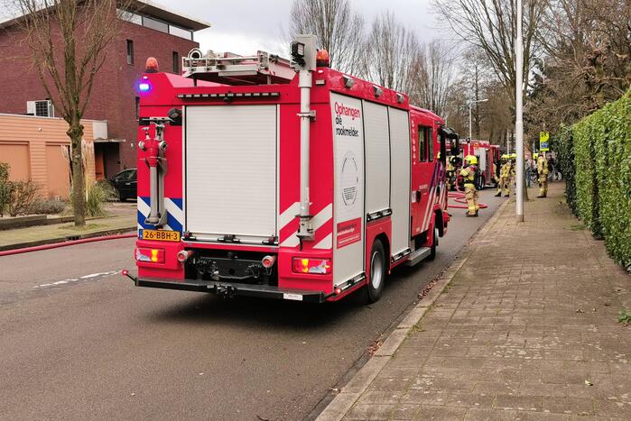 Explosiegevaar na brand in woning
