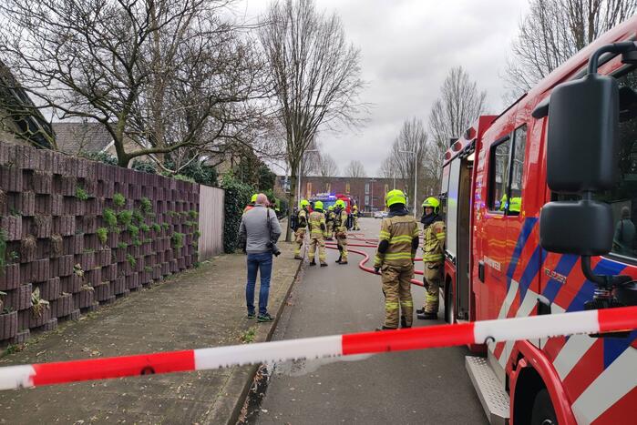 Explosiegevaar na brand in woning