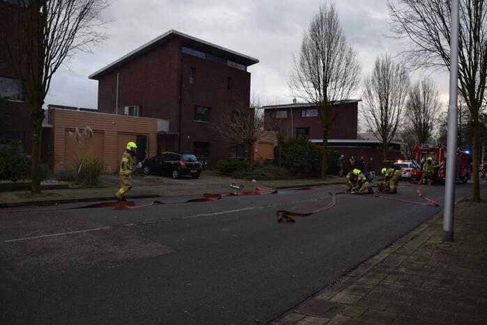 Explosiegevaar na brand in woning