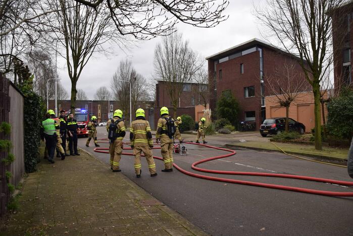 Explosiegevaar na brand in woning