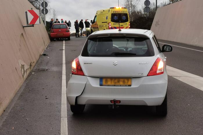 Aanrijding tussen twee auto's