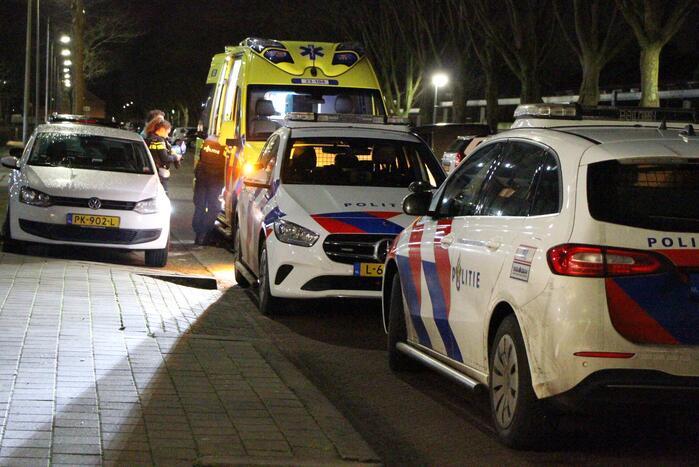 Grote politie-inzet na melding in flat