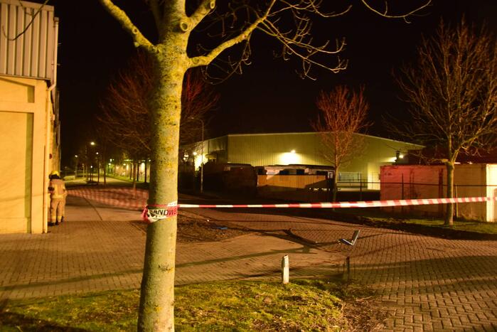 Straat afgezet vanwege gaslekkage