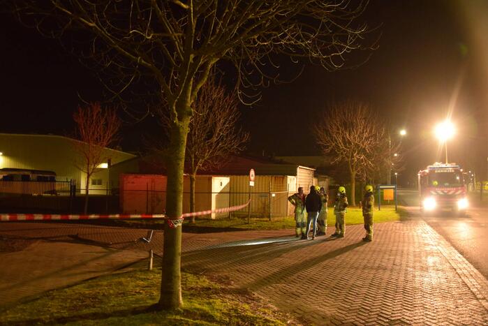 Straat afgezet vanwege gaslekkage