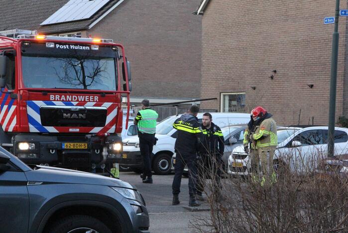 Grote politie-inzet voor incident in woning