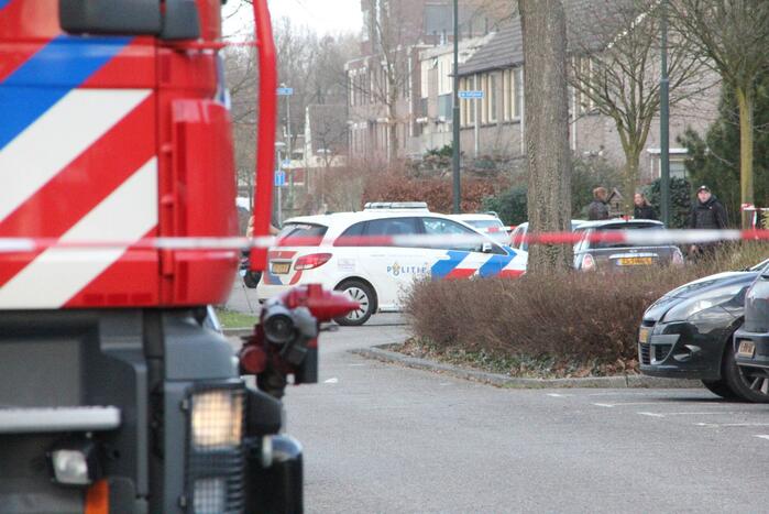 Grote politie-inzet voor incident in woning