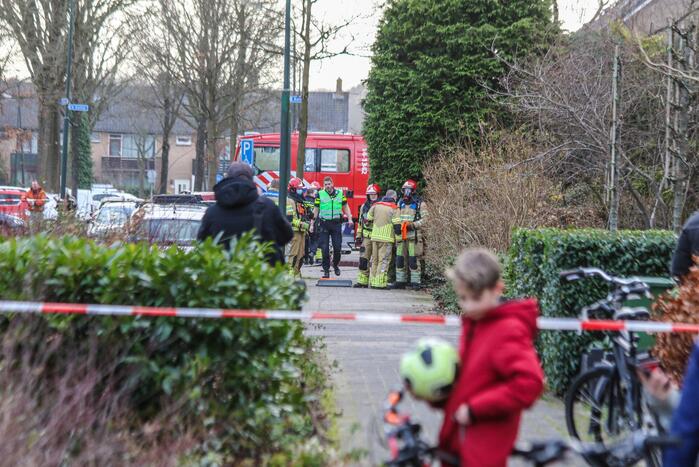 Grote politie-inzet voor incident in woning