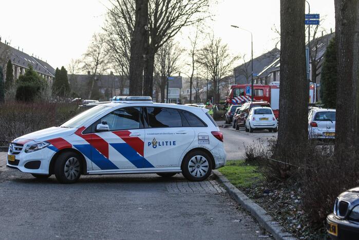 Grote politie-inzet voor incident in woning
