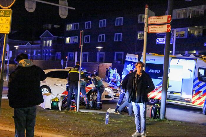 Automobilist vlucht na aanrijding met scooter