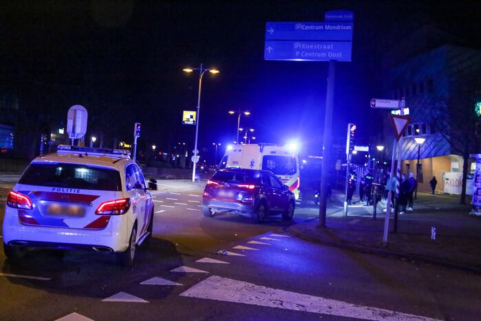 Automobilist vlucht na aanrijding met scooter