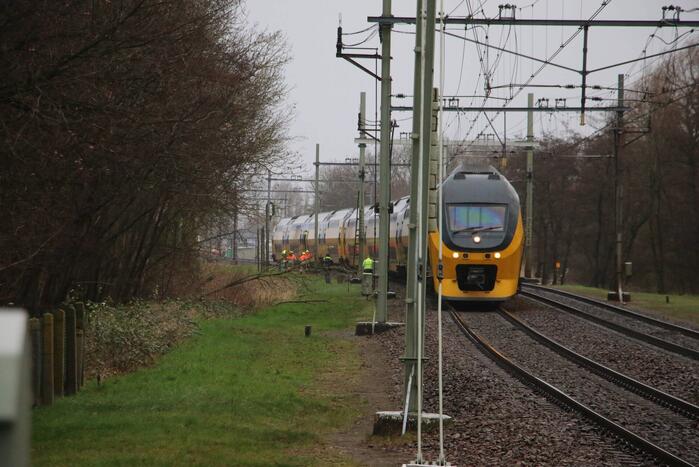 Rookvorming in Intercity-trein