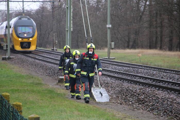 Rookvorming in Intercity-trein