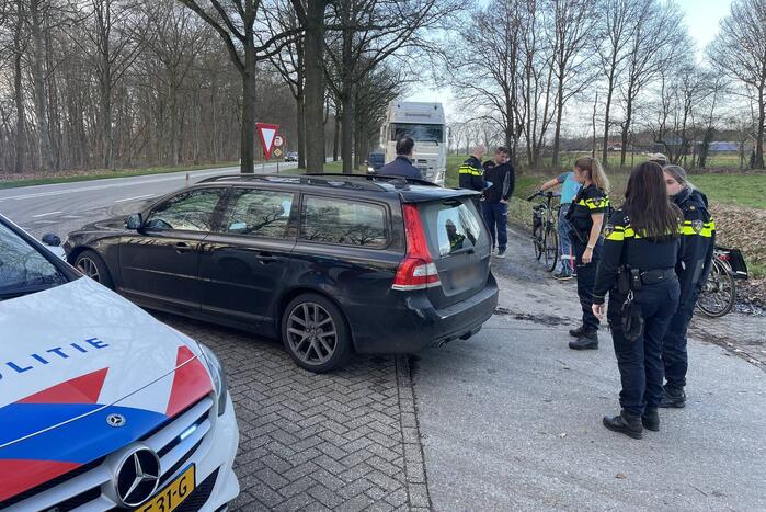 Man op e-bike gewond bij aanrijding