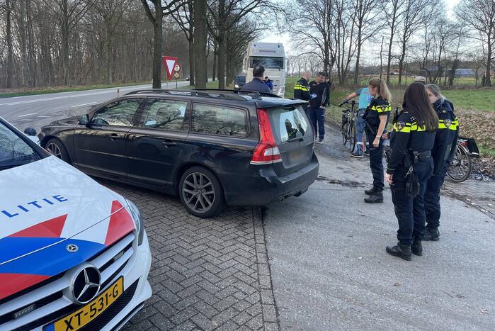 Man op e-bike gewond bij aanrijding