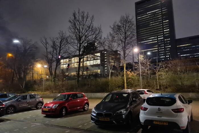 Treinverkeer stilgelegd na brand