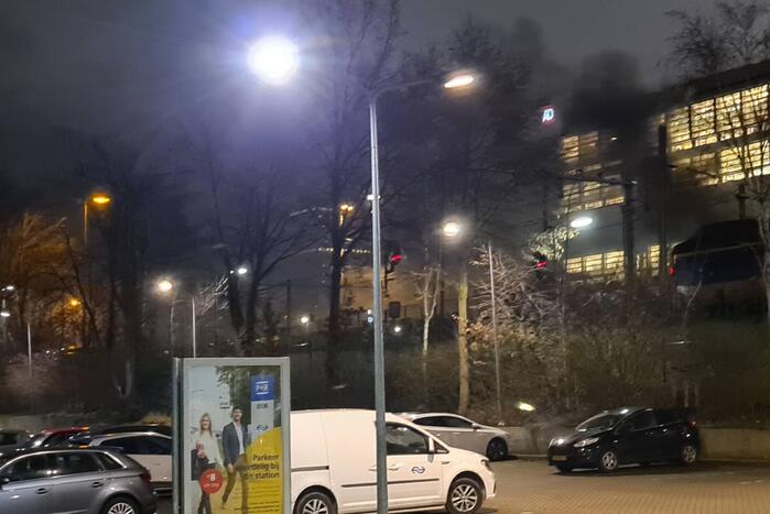 Treinverkeer stilgelegd na brand