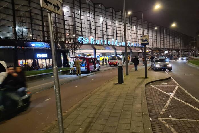 Treinverkeer stilgelegd na brand