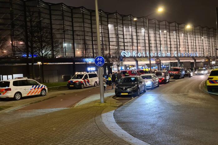 Treinverkeer stilgelegd na brand