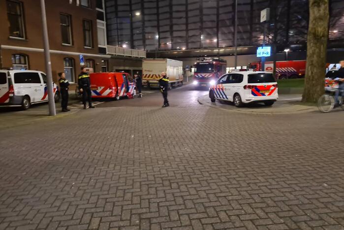 Treinverkeer stilgelegd na brand