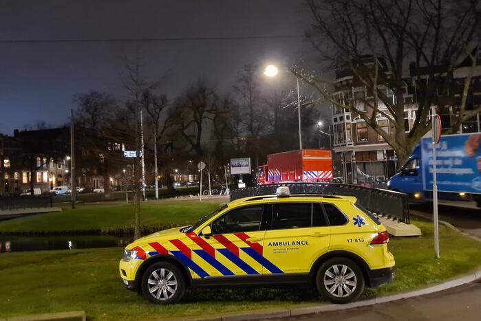 Treinverkeer stilgelegd na brand