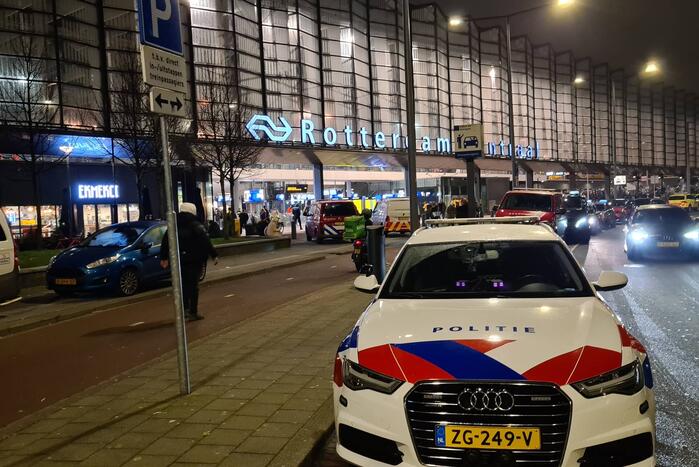 Treinverkeer stilgelegd na brand