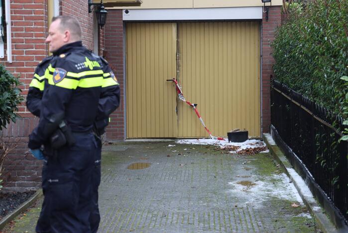 Persoon ernstig gewond bij brand in schuur