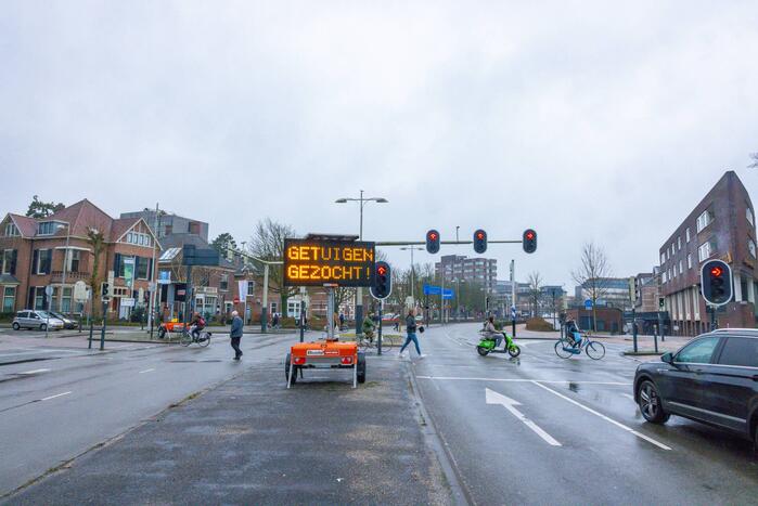 Tekstkarren geplaatst na ernstig ongeval