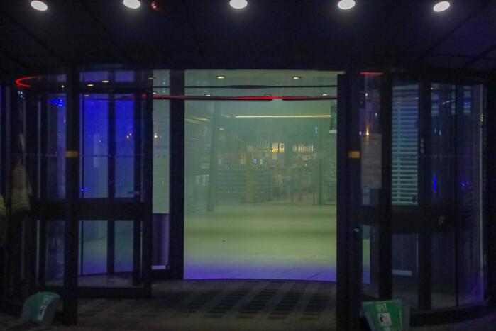 Twee gewonden bij brand in winkelcentrum
