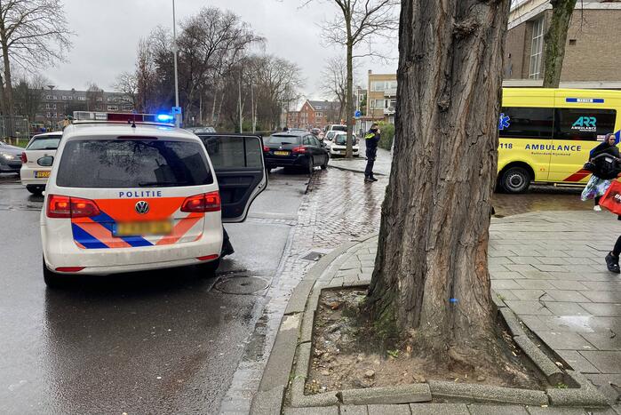 Flinke schade bij aanrijding tussen auto's